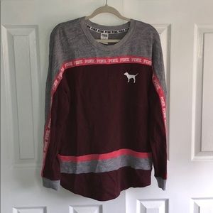 VS PINK Jersey Sweatshirt